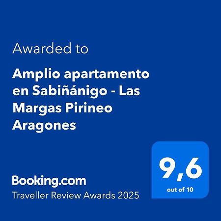 Amplio Apartamento En Sabinanigo - Las Margas Pirineo Aragones Екстериор снимка